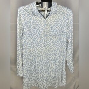 Lucky Brand Southwest Western Coastal Cowgirl Midi Dress,‎ Large